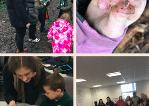 England Wild Writing example – Standens Barn Primary School visit to the University Forest School