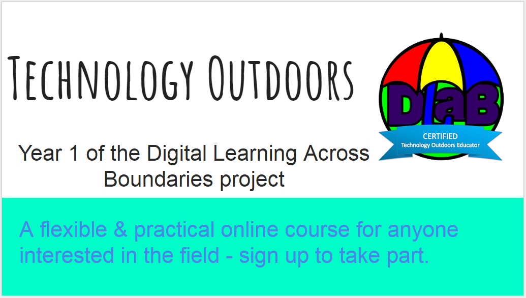 Technology Outdoors MOOC participant left inspired
